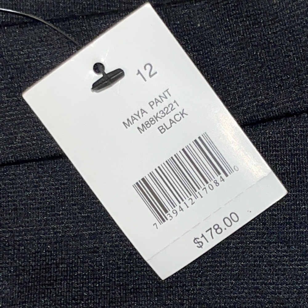 Tahari Maya black pants NWT size 12 - Picture 5 of 8